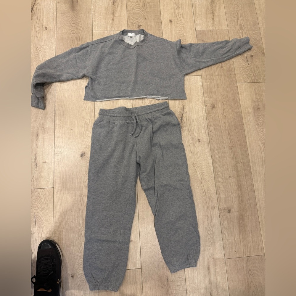 Socialite Gray Jogger Set